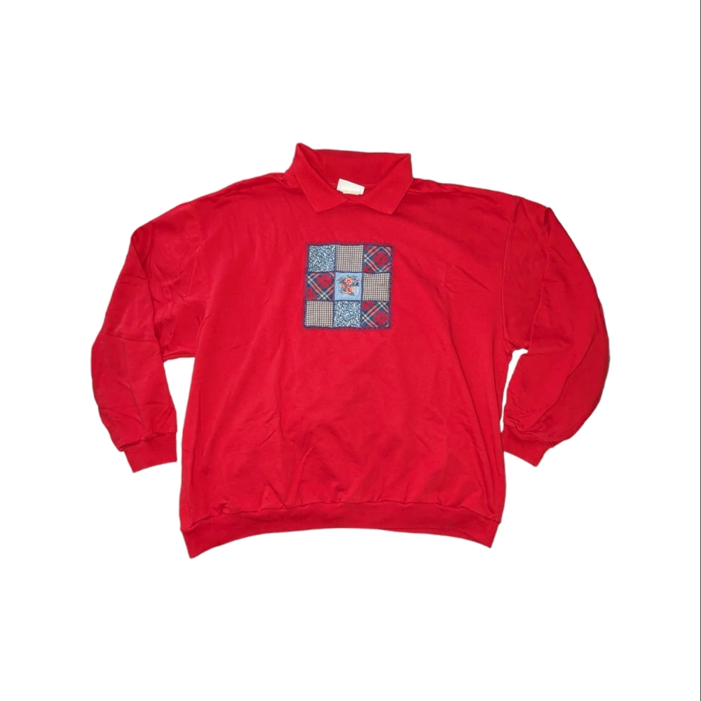 Jantzen Red Long Sleeve Shirt